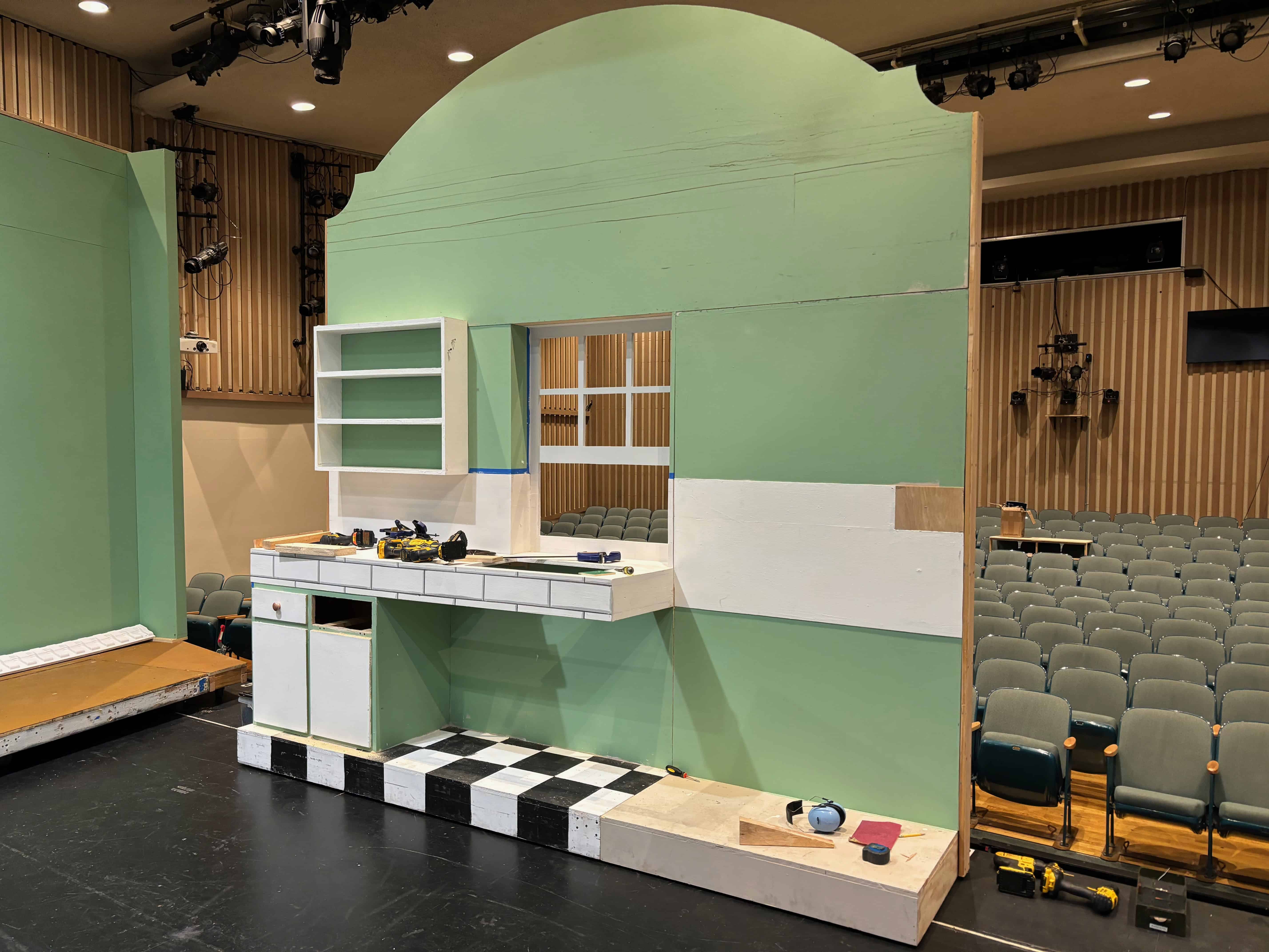 bed with plywood on top